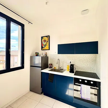 Apartmán L'artelier,t2 Centre Nimes, Lit 160, Clim